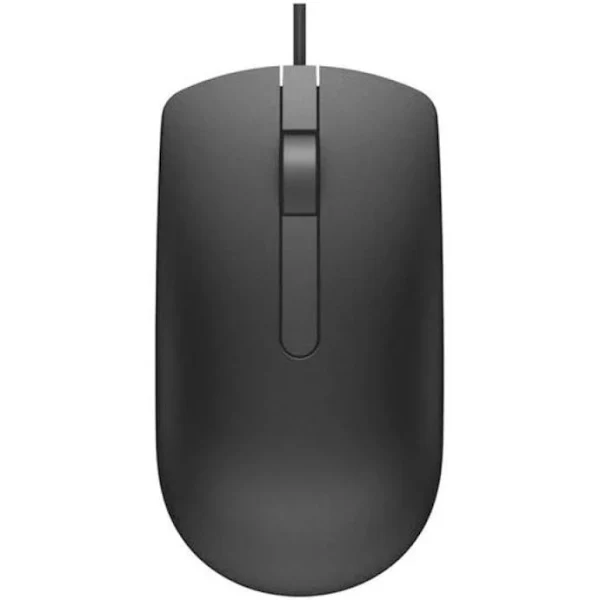 Dell MS116 1000Dpi USB Wired Optical Mouse, Led Tracking, Scrolling Wheel, Plug and Play.